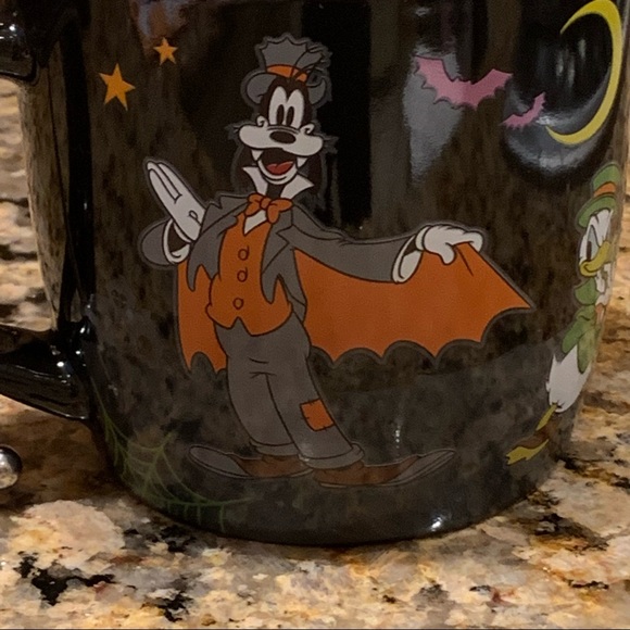 Disney Happy Halloween Mug with Mickey Pumpkin Stirrer - Picture 10 of 12